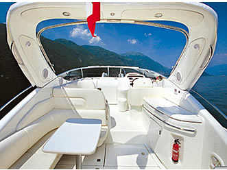 Image: Barcelona hen luxury fast motor yacht charter.